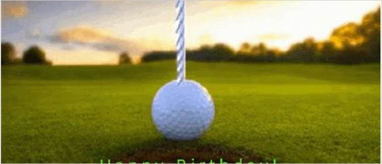 Birthday gif golf